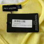 Pretty Little Thing NWT. Yellow Crop Top Photo 2