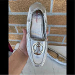 Marc joseph New York scrunch loafer size 7 Silver Photo 3