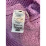 Loft  Lavender Size Small Tie Neck Sweater Puff Sleeve Soft Girl Cottagecore Photo 7