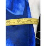 Betsey Johnson Electric Blue Floral Fit&Flare Dress Size 8 Photo 5