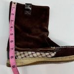Sperry  Top-Sider Womens Sandfish Boots Brown plaid Moc Toe Suede Boat Shoes 7.5 Photo 10
