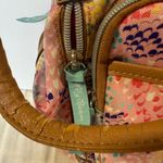 Lily bloom  Multicolor Baby Bag with Tan Straps Photo 3