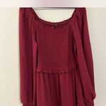 Pretty Garden Burgundy Maxi Dress Red Size XL Photo 2