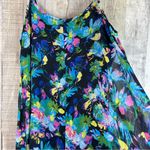 Bongo Size Large Asymmetrical Lined Floral Top Photo 2