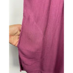 Free People Purple Pink Cold Shoulder Floral Lace Sleeve Gauze Mini Dress Photo 5