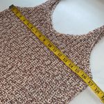 Moon & Madison tank sweater cropped V-neckline front & back knitted size large Photo 4