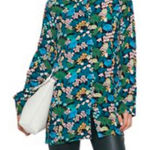 Maje ‎ Floral Button Front Tunic Top Photo 0