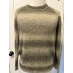 Banana Republic  Ombré Poly Blend Sweater Women's Small Brown Gradient Striped Photo 1