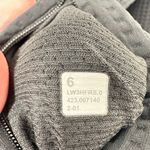 Lululemon Black Waffle Knit Funnel Neck Long Sleeve Top Women Size 6 Photo 7