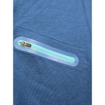 Mons Royale Cortina Women Size XS High Neck Merino Wool Long Sleeve Thumbholes Blue Photo 2