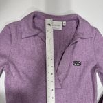 The Fifth Label  Womens Ribbed Knit Top Collared Deep V Neck Long Sleeve Size 4 Photo 10