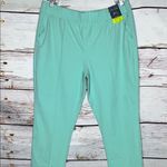 Tek Gear NWT Sz XXL Mint Green High Rise Relaxed Fit Tapered Leg Athletic Pants Photo 1