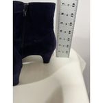 Aerosoles Woman’s Red Light Size 7.5 Purple Suede Ankle Bootie Photo 8