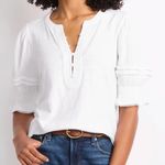 Design History 
SS Mixed Media Split‎ Neck Knit Top Photo 2