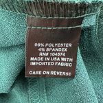 Slate + Willow Balloon Sleeve Wrap Top in Hunter Green True Wrap 3/4 Sleeves XS Photo 10