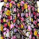 NWT Nobody's Child Nova Puff Sleeve
Black Floral Midi Dress Size 6 Photo 10