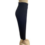 New Mix  Size Medium Pleated Elastic Waist Crop Pants No Lining. Preowned Photo 1