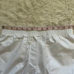 Aritzia Babaton Pants Heritage Poplin Mid-Rise Wide-Leg Elastic Waist White S Photo 9