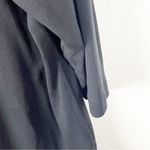 Duluth Trading Company DULUTH TRADING 100% Cotton Black 3/4 Sleeves Button Detail Tunic Top, Size XL Photo 5