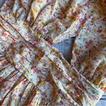 Pink Lily Pink Lilly Dress Long Micro Floral Halter Neck Small Maxi Cottage Core Dainty Photo 6