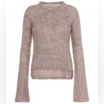 Rick Owens Mohair and Wool Wide Sleeve Sweater Taupe S Pink Photo 1