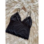 SKIMS  Fits Everybody Lace Triangle Cami Onyx Size Large Photo 2