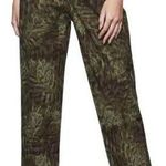 Good American High Waist Rip Stop Paperbag Pants (Jungle) - 8/29 Photo 0
