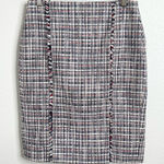 J.Crew  Tweed Pencil Skirt Size 6 Petite Photo 0