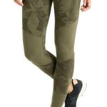 Athleta leggings tights womans medium tropical excursion green floral gym athlet Photo 0