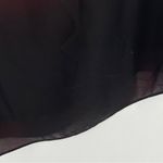 Halston Heritage  Women's‎ Chiffon Red Black Ombre One-Shoulder Cocktail Dress S Photo 15