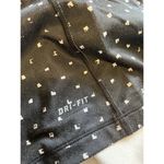 Nike  Pro Dri-Fit Zip Size Large Long Sleeve Black Athleisure Athletic Preppy Gym Photo 8