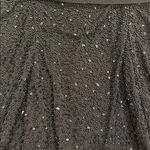 Oh Polly  Basel Embellished Beaded Strapless Cowl Neck Mini Dress in Black Sz 14 Photo 5