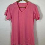 Sport-tek Women’s  pink athletic short sleeve top Medium Photo 0
