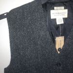 Ralph Lauren Denim & Supply XL  Gray Herringbone Wool Vest Photo 2
