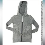 Lululemon  Embrace Hoodie Knit 
Heathered Medium Grey / White fall activewear Photo 2