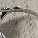 925 Sterling Silver Ladies Circle Cut Turquoise Ring Western Jewellery Gift Sz 9 Blue Photo 5