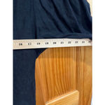 Alex Mill Black Linen Utility Romper Button Front Tie Waist Long Sleeve M Size M Photo 5