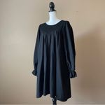 A New Day | Black Long Sleeve Tunic Dress Sz M Photo 3