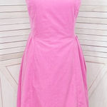 Isaac Mizrahi Target Corduroy Sleeveless Fit Flare Dress Pink Medium Sundress Photo 0