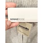 NWT Minnie Rose Cashmere Tapered Leg Jogger Pants Ecru Gray Women's Size Medium Photo 7