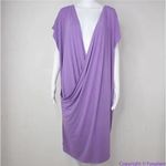 Eloquii New! purple Surplice dolman sleeve Wedge wrap Dress, plus size 22/24 Photo 13