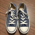 Converse  Size 6 Blue Low Top All Star Sneakers Shoes Photo 1