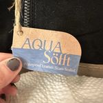 Sofft Siri Black Suede Wedge Booties Boots Aqua Sofft Ruched Waterproof Wms 11M Size 11 Photo 6