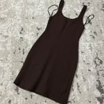 Babaton  Sculpt Knit Squareneck Mini Dress Size Medium Photo 1