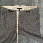 J.Crew Plaid Wool Blend Glen Plaid Dress Pants Women's 2 Gray Black Career Photo 8