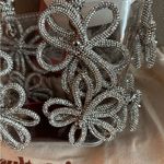 Cult Gaia NWT  Metallic Floral Beaded Bag Photo 4