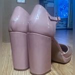 Madden Girl Women 9.5 blush pink Elegant chunky Platform Heels ‘’ Photo 9