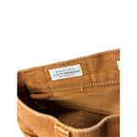 Levi's Ribcage Flare Button Fly Brown Corduroy Pants Boho 70s Vibes Size 26 Photo 8