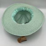 NWT C.C. Mint Green Straw Panama Hat with Braided Band Photo 7
