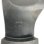 Mango  Black Slip On Chelsea Boots Elastic Panel & Buckle Size 37/ 6.5 Photo 9